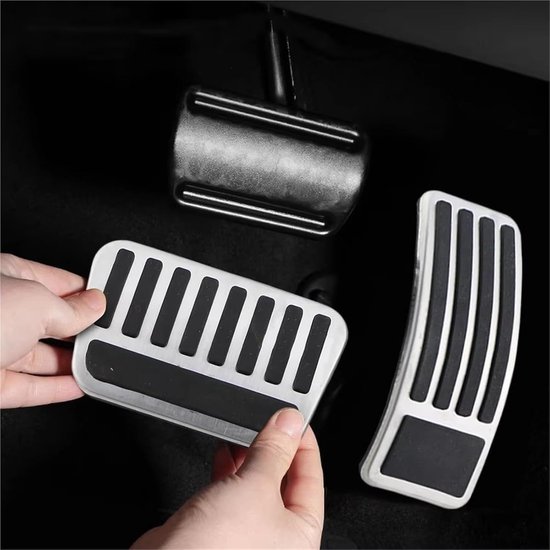 Pedaal Covers - Auto Interieur - Veiliger Rijden - Antislip Ontwerp - 2 Stuks - Zwart
