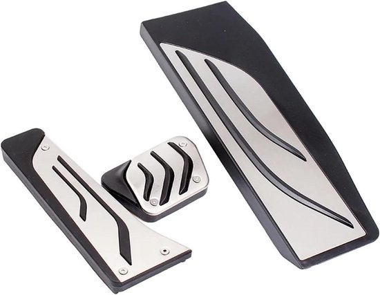 Pedaal Covers - Auto Interieur - Veiliger Rijden - Geen Boor Montage - 3 Stuks - Zwart