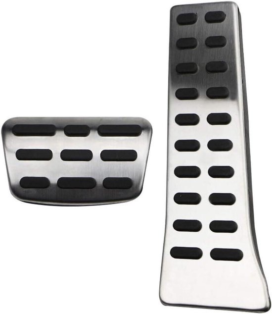 Pedaal Covers - Auto Pedaal - Verbeter Rijervaring - Antislip Oppervlak - Set van 2 - Metaal