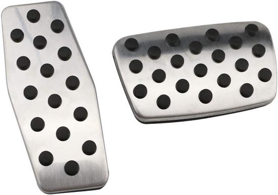Pedaal Covers - Auto Pedaal - Verbeterde Grip - Antislip Ontwerp - 2 Stuks - Metaal
