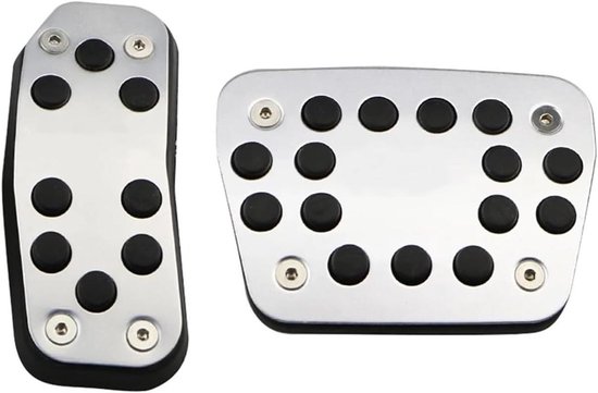 Pedaal Covers - Auto Pedalen - Veilig Rijden - Antislip Ontwerp - Set van 3 - Metaal