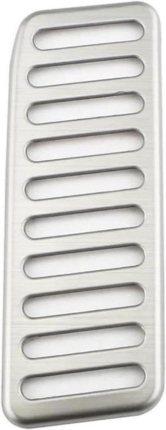 Pedaal Covers - Auto Pedalen - Verbeter Rijervaring - Antislip Ontwerp - Set van 1 - Zilver