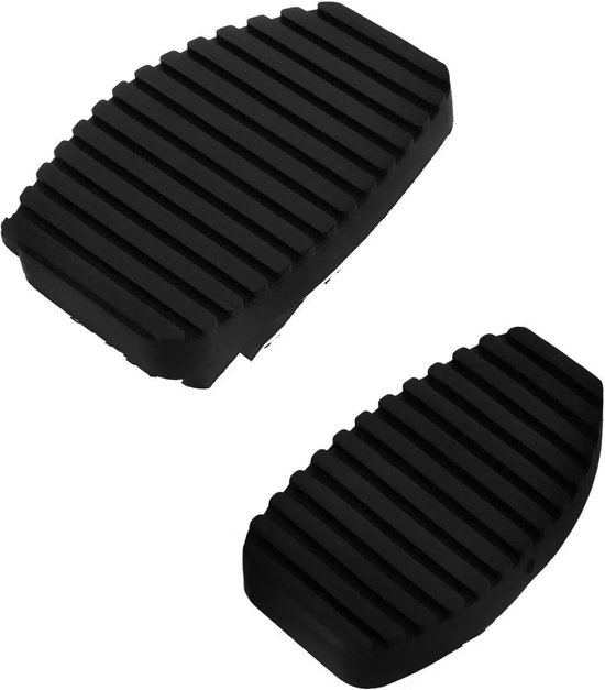 Pedaal Covers - Pedaalhoezen Rem Koppeling - Verbeteren Rijervaring - Anti-Slip Ontwerp - Universele Pasvorm - Zwart