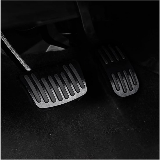 Pedaal Covers Set - Auto Accessoires - Verbeterde Grip - Antislip Ontwerp - 2 Stuks - Zwart