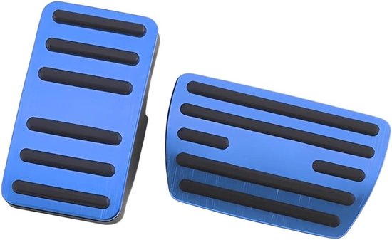 Pedaal Covers Set - Auto Pedaal - Veiliger Rijden - Antislip Oppervlak - 2 Stuks - Blauw