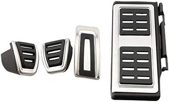 Pedaal Covers Set - Auto Voetsteun - Verbeterde Grip - Antislip Ontwerp - 4 Stuks - Metaal