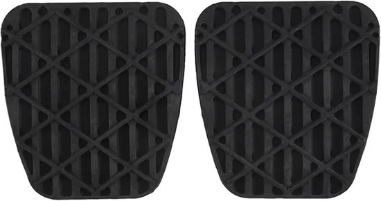 Pedaal Covers Set - Rem Koppeling Pads - Verbeteren Rijervaring - Antislip Rubber Profielen - 430 g - One Color