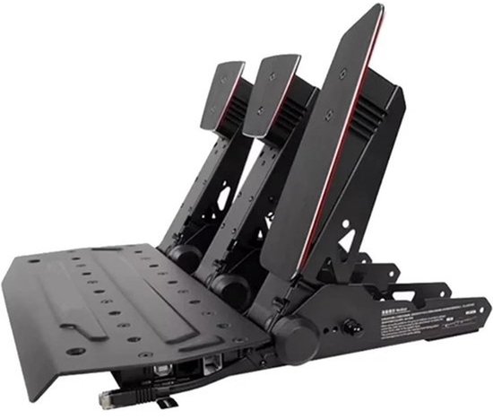 Pedaal Hoekmodule - Verhogingspaneel - Sim Racing - Ergonomische Installatie - 1x1x1 cm - Zwart