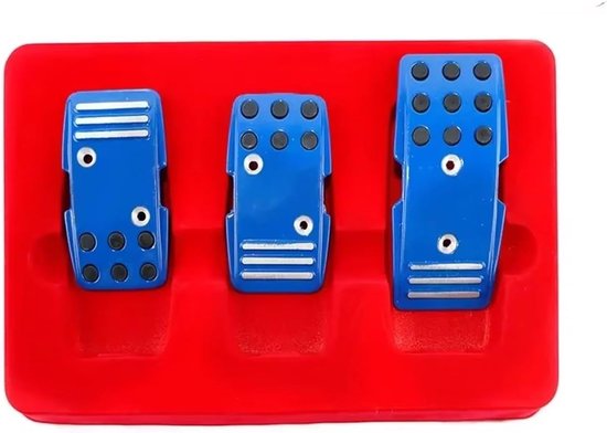 Pedaal Hoes Set - Pedaal Covers - Verbeterde Controle - Antislip Oppervlak - Universele Pasvorm - Zwart