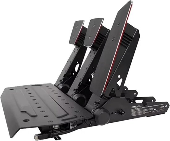 Pedaal Verhoger - Hoogte Module - Simulator Gaming - Niet-destructieve Installatie - 10mm Verhoging - Zwart
