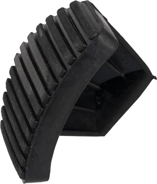 Pedaalbekleding Koppelingspedaal - Rempedaal Rubber - Veilige Grip - Specifieke Pasvorm - 49 gram - Zwart