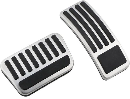Pedaalhoezen Auto - Antislip Covers - Veiliger Rijden - Verhoogde Wrijving - Set van 2 - Zwart