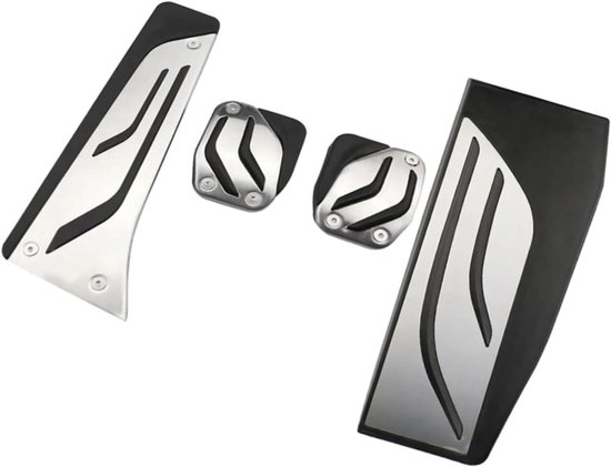 Pedaalhoezen Auto - Antislip Pedaal Covers - Verbeteren Rijervaring - Antislip Textuur - Standaard Maat - Zwart