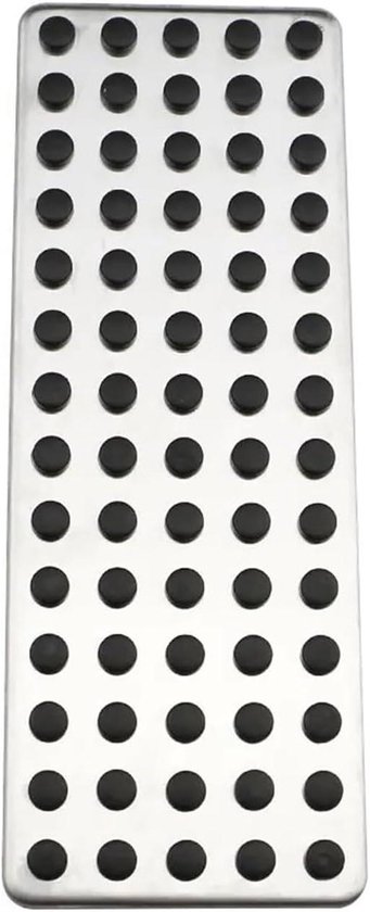Pedaalhoezen Auto - Antislip Voetsteun - Veiliger Rijden - Geen Boren Nodig - 25 x 10 x 5 cm - Zwart