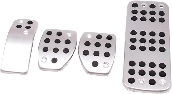 Pedaalhoezen Auto - Auto Pedaal Pad - Verbeter Rijervaring - Antislip Rubber - Specifiek Model - Metaal