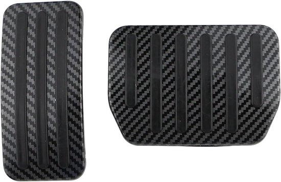 Pedaalhoezen Auto - Gaspedaal Covers - Rijveiligheid Verbeteren - Antislip Ontwerp - 25 x 10 x 5 cm - Zwart