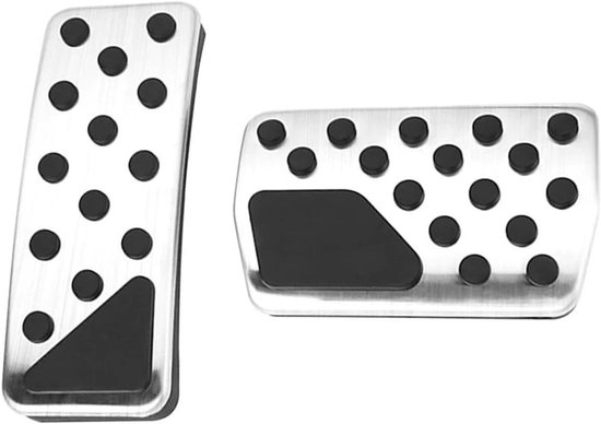 Pedaalhoezen Auto - Gasrem Pedaal - Verbeterde Grip - Antislip Oppervlak - 25x10x5 cm - Metaal