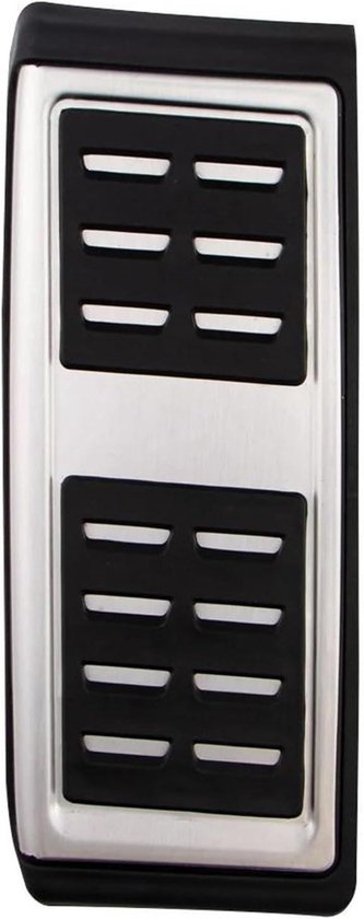 Pedaalhoezen Auto - Pedaal Covers Pedaalkappen - Verbeter Rijervaring - Antislip Ontwerp - 1 Stuks - Zilver