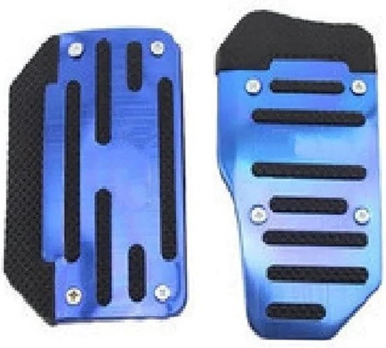 Pedaalhoezen Auto - Pedaal Covers Set - Veilig Rijden - Antislip Oppervlak - Universeel - Blauw