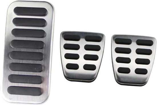 Pedaalhoezen Auto - Pedaal Covers - Verbeterde Rijveiligheid - Antislip Ontwerp - Set van 2 - Metaal