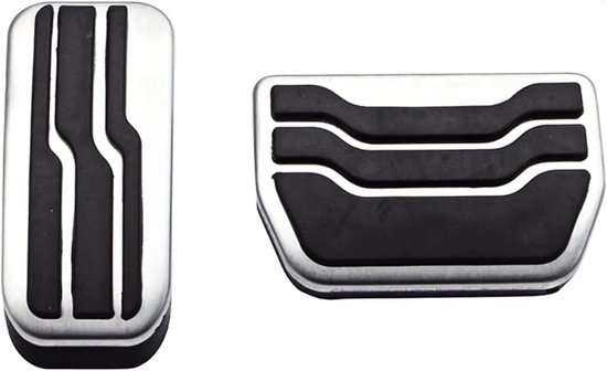 Pedaalhoezen Auto - Rem Brandstof - Veilig Rijden - Antislip Oppervlak - 2 Stuks - Zwart