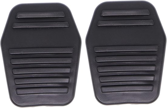 Pedaalhoezen Auto - Rem Koppeling - Veilig Rijden - Antislip Ontwerp - 2 Stuks - Zwart