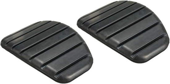 Pedaalhoezen Auto - Rem Koppeling - Verbeteren Grip - Antislip Rubber - 2 Stuks - Zwart