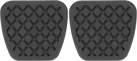 Pedaalhoezen Auto - Rem Pedaal Covers - Veilig Rijden - Antislip Ontwerp - Set van 2 - Zwart