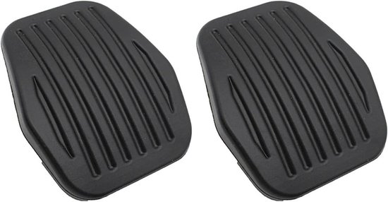 Pedaalhoezen Auto - Rubberen Pads - Verbeterde Grip - Eenvoudige Installatie - 2 Stuks - Zwart