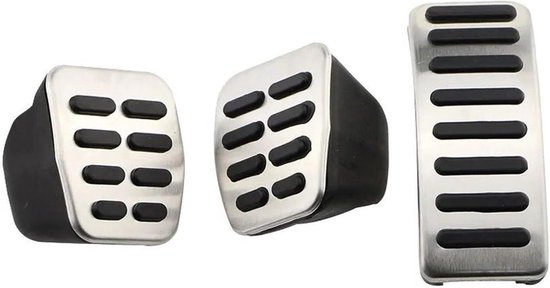 Pedaalhoezen Auto - Set Pedaalcovers - Verbeter Rijervaring - Antislip Ontwerp - 2 Stuks - Metaal