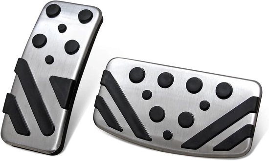 Pedaalhoezen Auto - Voetpedaal Covers - Verbeterde Grip - Antislip Ontwerp - 25 x 10 x 5 cm - Zwart