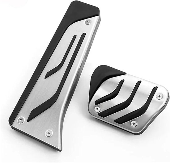 Pedaalhoezen Auto - Voetpedaal Covers - Verbeterde Grip - Antislip Ontwerp - Set van 3 - Zwart