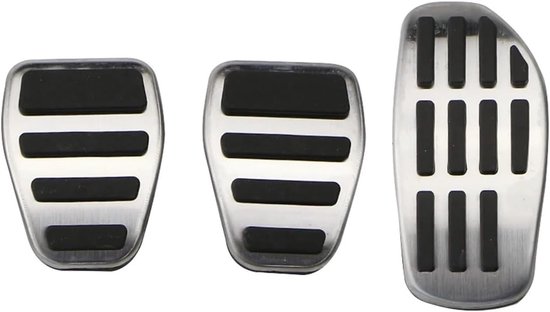 Pedaalhoezen Auto - Voetpedaal Pads - Veiliger Rijden - Verbeterde Grip - MT Model - Zwart