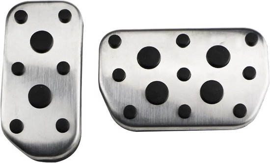 Pedaalhoezen Auto - Voetpedalen Antislip - Veiliger Rijden - Eenvoudige Installatie - 25x10x5 cm - Zwart