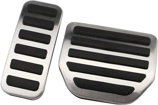 Pedaalhoezen Auto - Voetsteun Covers - Verbeterde Rijervaring - Antislip Ontwerp - 2 Stuks - Metaal