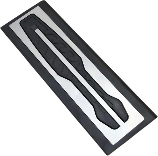 Pedaalhoezen Auto - Voetsteunhoes Pedaal - Verbeter Rijcomfort - Antislip Ontwerp - Voor X3 G01/X4 G02 - Zilver
