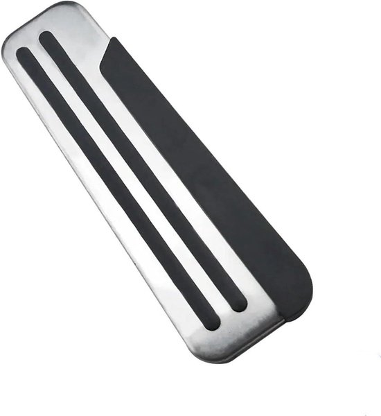 Pedaalhoezen Auto - Voetsteunhoezen - Veiliger Rijden - Antislip Oppervlak - 25x15x5 cm - Metaal