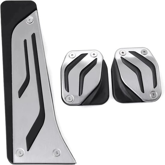 Pedaalhoezen Set - Auto Accessoires - Verbeter Rijervaring - Antislip Ontwerp - 3 Stuks MT - One Color