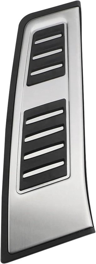 Pedaalhoezen Set - Auto Accessoires - Verbeter Rijervaring - Antislip Rubber - 1 Stuk - Metaal