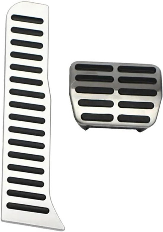 Pedaalhoezen Set - Auto Interieur - Veiliger Rijden - Antislip Oppervlak - Niet Gespecificeerd - Metaal