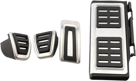 Pedaalhoezen Set - Auto Interieur - Verbeter Rijervaring - Antislip Ontwerp - 4 Stuks - Metaal
