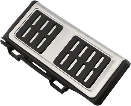 Pedaalhoezen Set - Auto Interieur - Verbeterde Grip - Antislip Ontwerp - Roestvrij Staal - Zwart