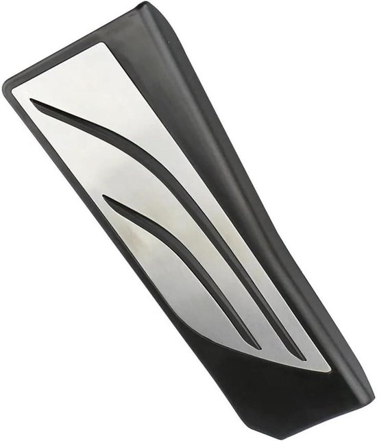Pedaalhoezen Set - Auto Pedaal Covers - Verbeter Rijervaring - Antislip Ontwerp - 3 Delig - Zilver