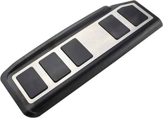 Pedaalhoezen Set - Auto Pedalen - Verbeter Rijcomfort - Antislip RVS - Universeel - Zilver