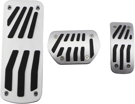 Pedaalhoezen Set - Auto Pedalen - Verbeter Rijervaring - Antislip Ontwerp - 1x1x1 cm - Zwart