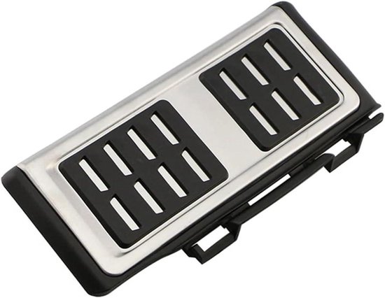 Pedaalhoezen Set - Auto Pedalen - Verbeterde Grip - Roestvrij Staal - 1 Stuks - Zwart