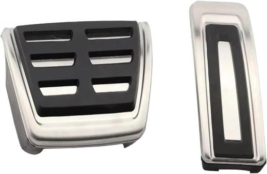 Pedaalhoezen Set - Auto Pedalen - Verbeterde Rijervaring - Antislip Roestvrij Staal - N.v.t. - Zwart