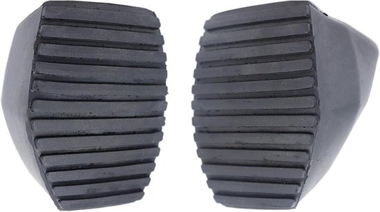 Pedaalhoezen Set - Koppeling Rem - Veiliger Rijden - Verbeterde Grip - 1 Kit - Zwart