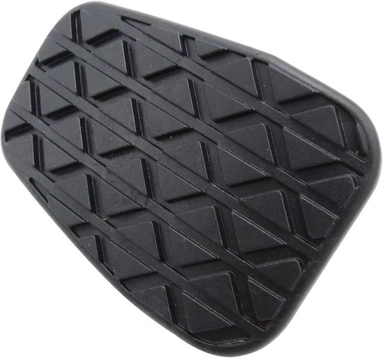 Pedaalhoezen Set - Remkoppelingsrubber - Verbeterde Grip - Antislip Textuur - 2 Stuks - Zwart