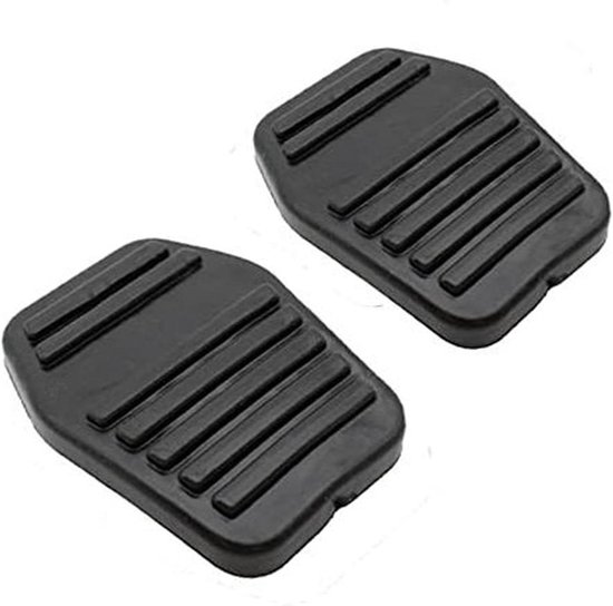 Pedaalrubber Afdekking - Auto Pedaalhoes - Verbeterde Rijveiligheid - Nauwkeurige Pasvorm - Set van 2 - Zwart